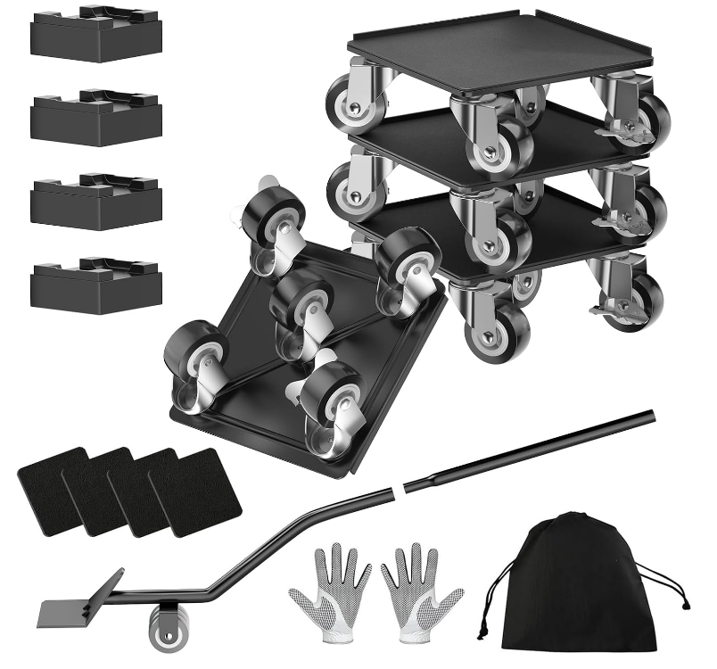 1,500 LBS Heavy Appliance & Furniture Mover Set (5-Pc)